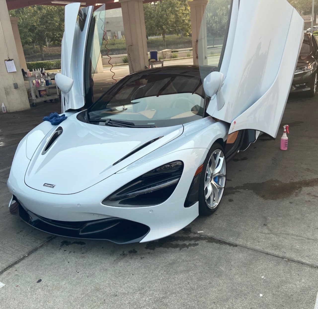 Hand detailing at GEM CARWASH